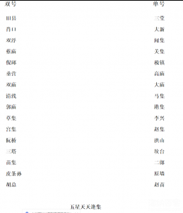 安徽阜阳市太和县会谱 