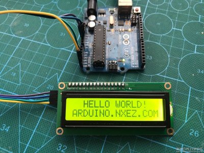 Arduino 通过 I2C 驱动 LCD1602 液晶屏 