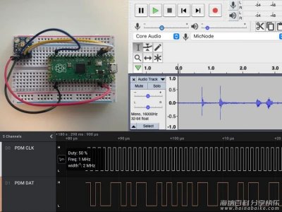 使用树莓派 Pico 制作 USB 麦克风 