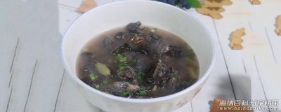 黑豆乌鸡汤的做法 黑豆乌鸡汤怎么煮 