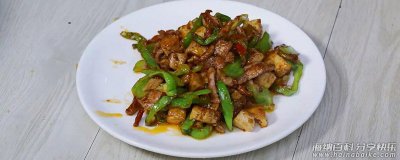 肉炒青椒豆腐的做法 肉炒青椒豆腐怎么做 